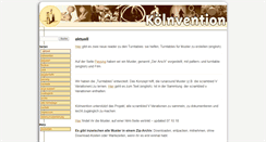 Desktop Screenshot of koelnvention.de